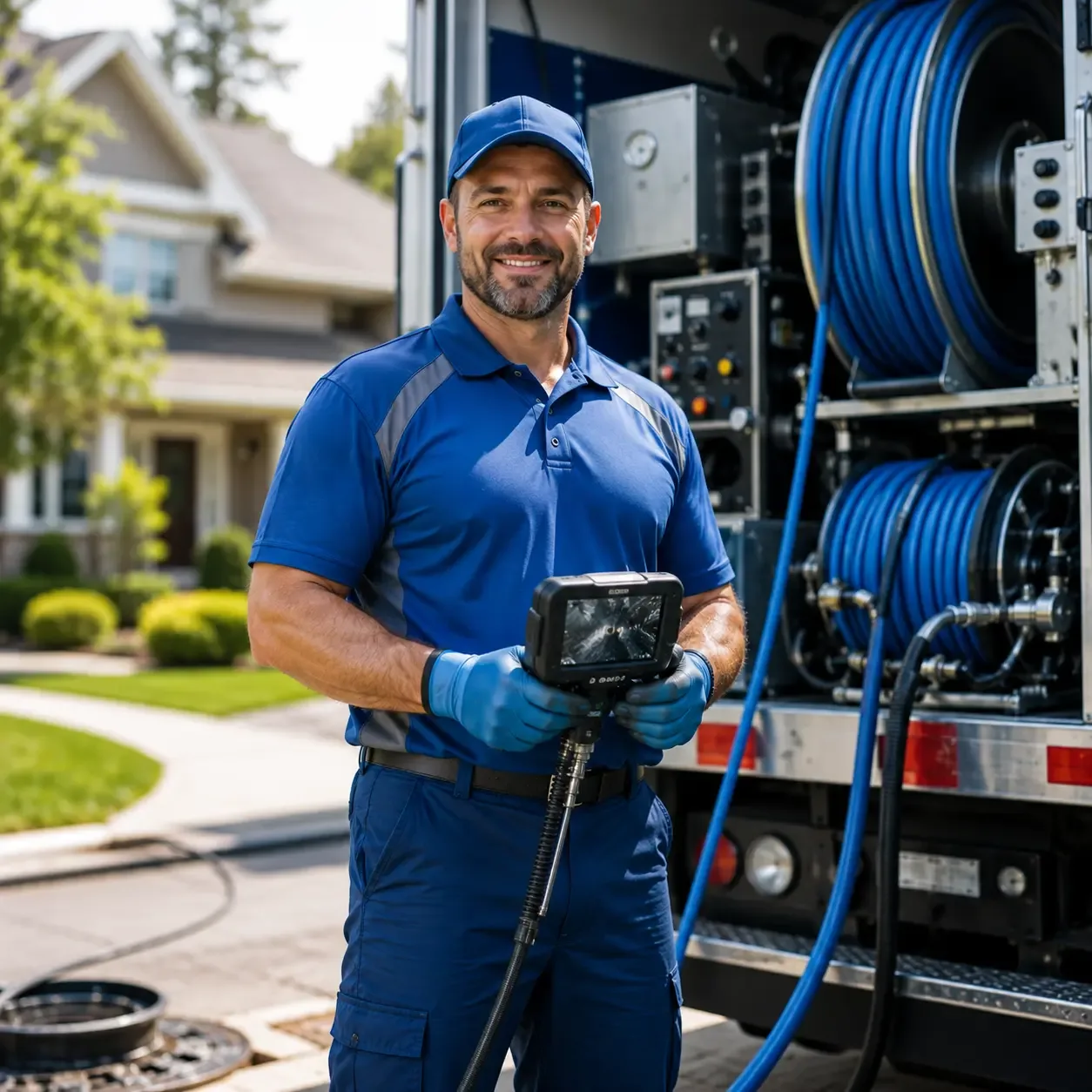 Local outdoor drain cleaning specialists in Wingate, TX